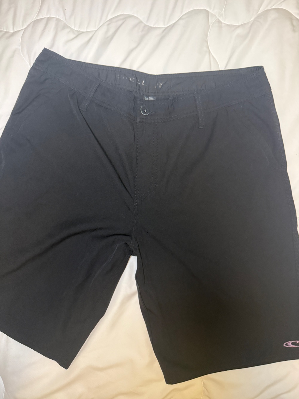 O'Neill Men's Black Button-Front swim and Casual Shorts